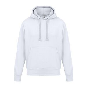 Casual Classics Mens Ringspun Cotton Hoodie / White